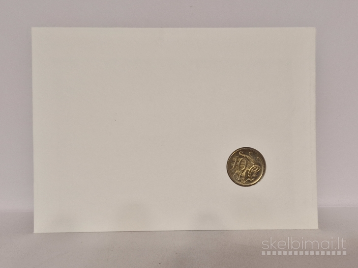 Australija 10 centų, 1990 KM# 81 Numizmatin. voke