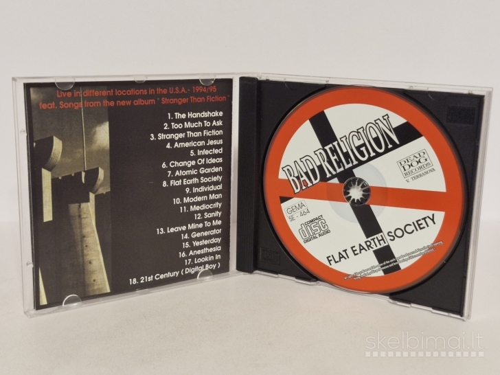 Audio CD Bad Religion – Flat Earth Society