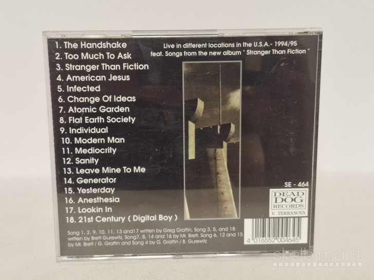 Audio CD Bad Religion – Flat Earth Society