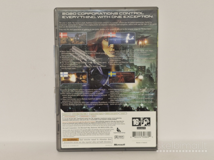 Žaidimas Perfect Dark Zero [Classics] PAL Xbox 360