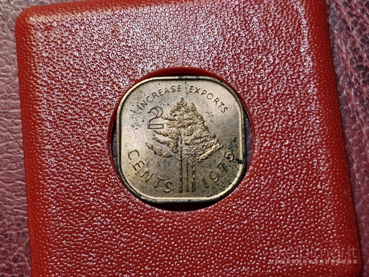 Esvatinis (Svazilandas) 2 centai, 1975 KM# 22 FAO