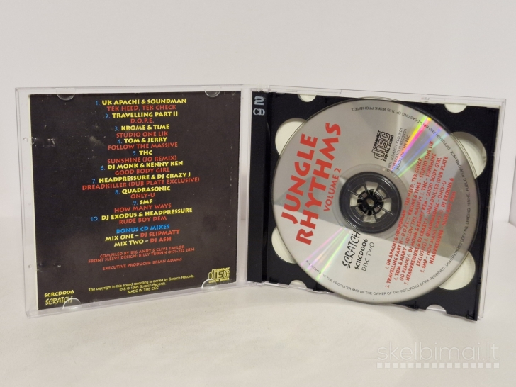 Dvigubas audio CD Various – Jungle Rhythms - Volume 2