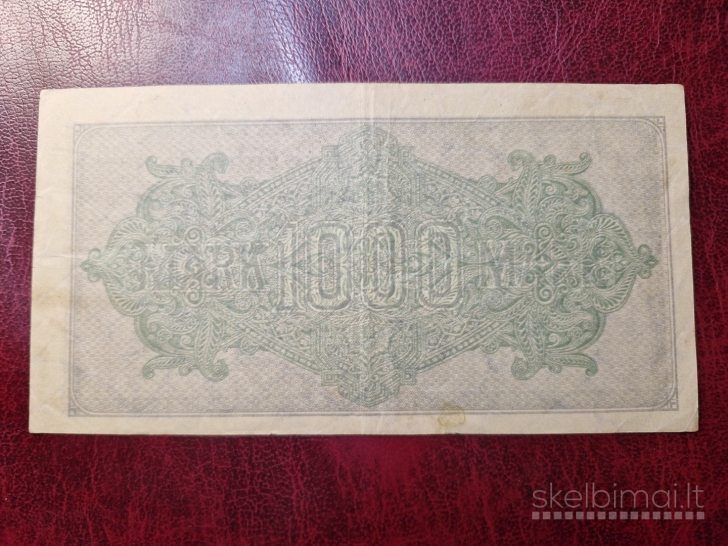 1,000 Mark 1922.09.15 Vokietija P-76b.XB.2