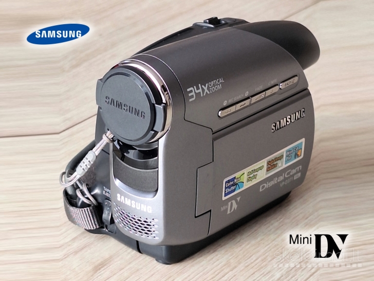 Samsung VP-D371 MiniDV vaizdo kamera