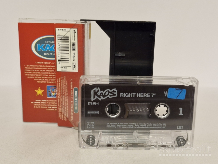 Audio kasetė Ultimate Kaos – Right Here