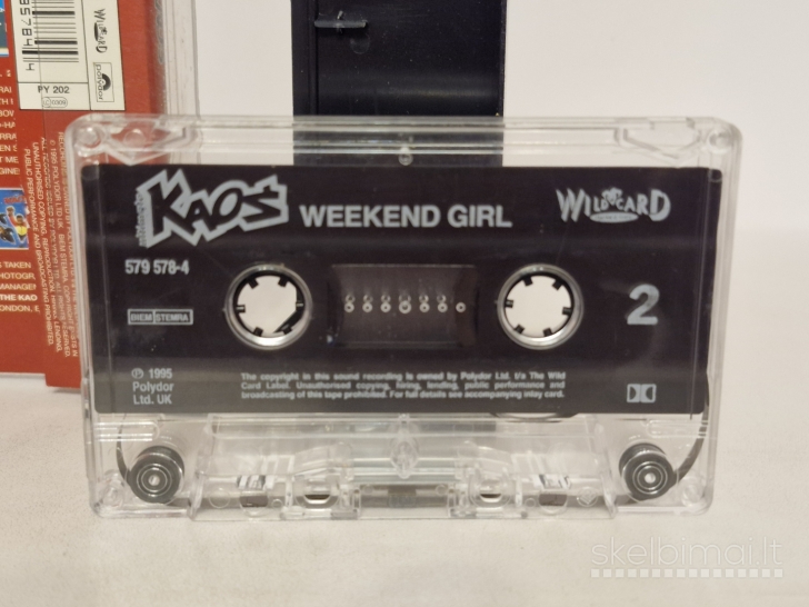 Audio kasetė Ultimate Kaos – Right Here