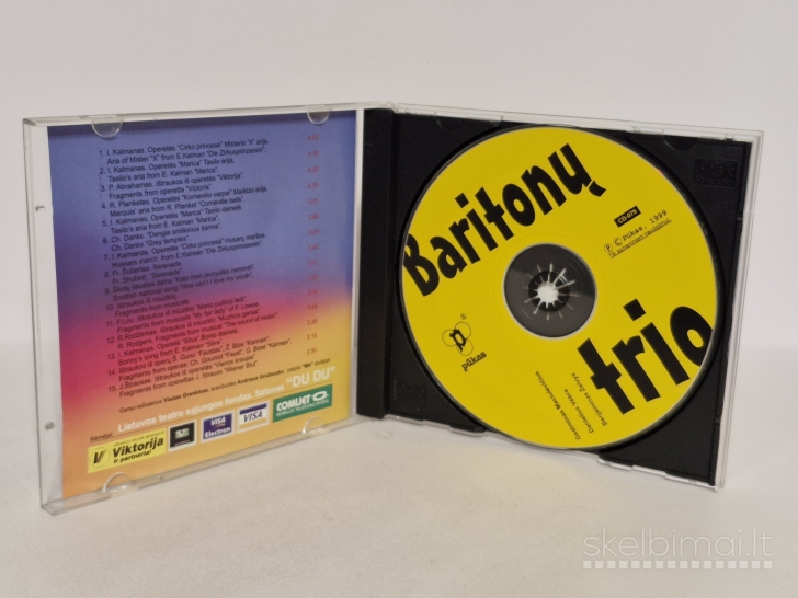 Audio CD Baritonų Trio ‎– Baritonų Trio