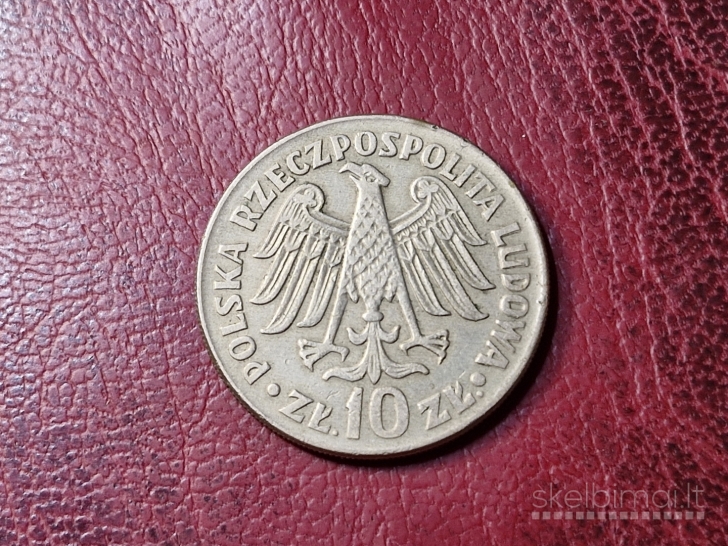 Lenkija 10 zlotų, 1964 Y# 52 Jogailos universiteto
