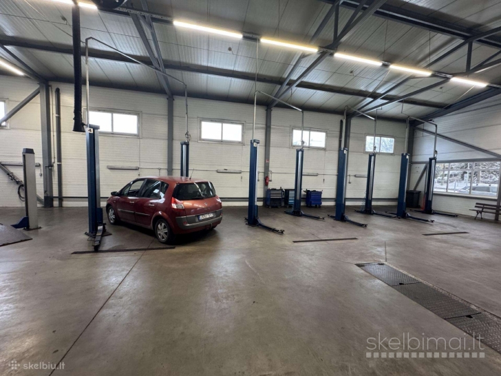 Parduodama visa reikalniga įranga autoserviso veiklai