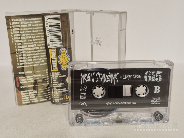 Audio kasetė Virgis Stakėnas & Crazy Crow – 615