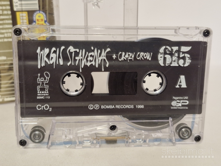 Audio kasetė Virgis Stakėnas & Crazy Crow – 615