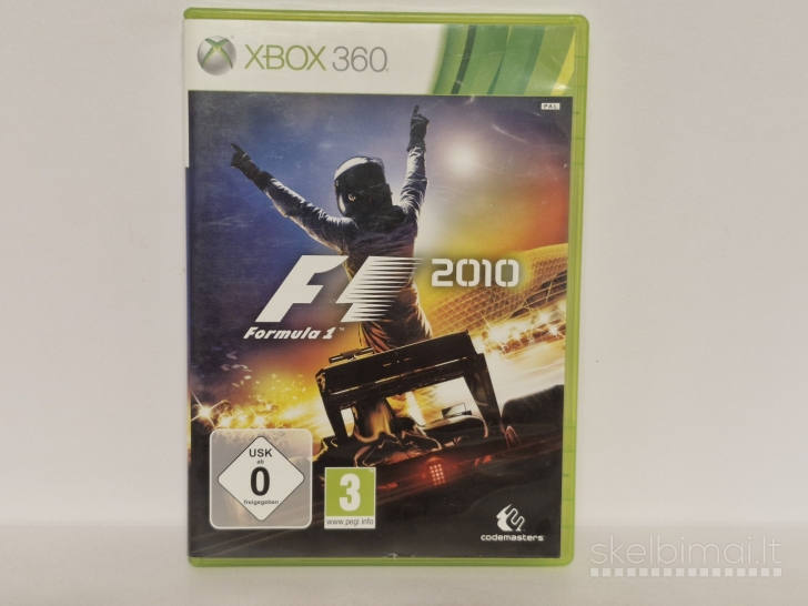 Žaidimas F1 2010 PAL Xbox 360