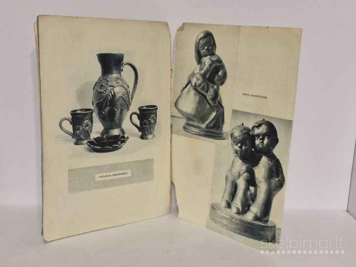 Sena knygutė "Lietuviška dailioji Keramika"