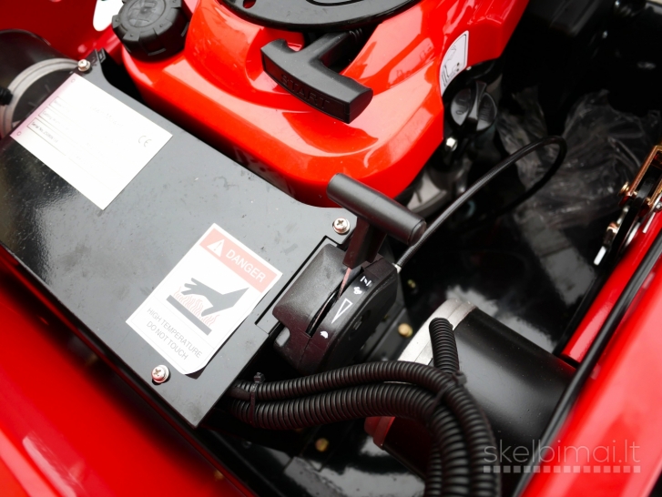 Benzininis Mulčeris - Robotas GUST 550 su sniego peiliu