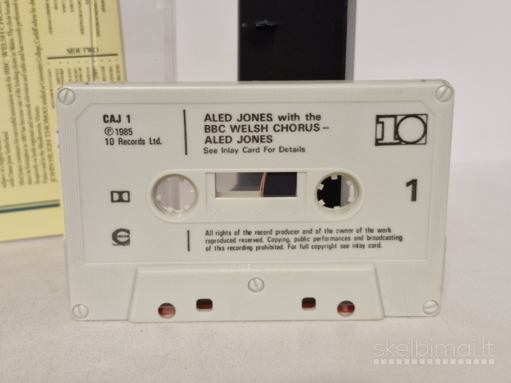 Audio kasetė Aled Jones With The BBC Welsh Chorus