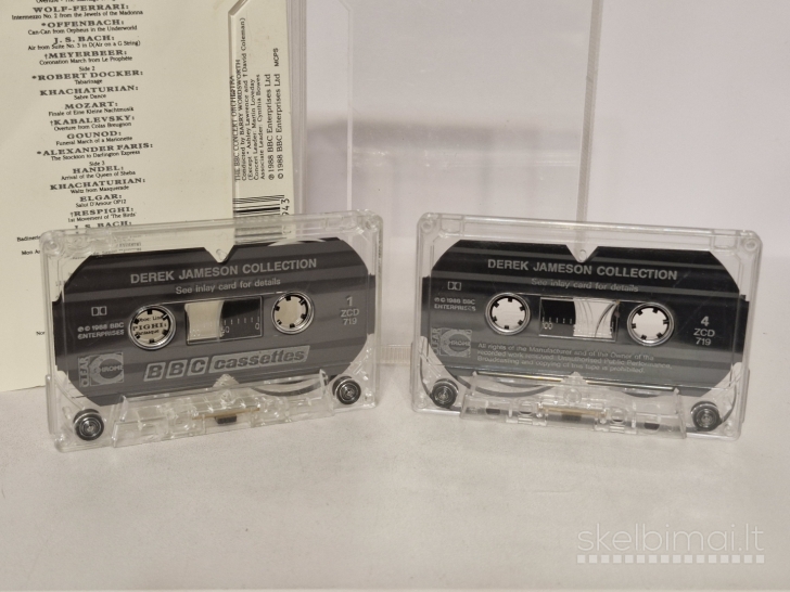 Dviguba audio kasetė Derek Jameson Performed By The BBC Concert Orchestra