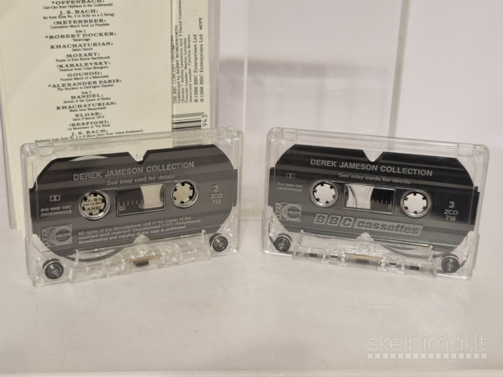 Dviguba audio kasetė Derek Jameson Performed By The BBC Concert Orchestra