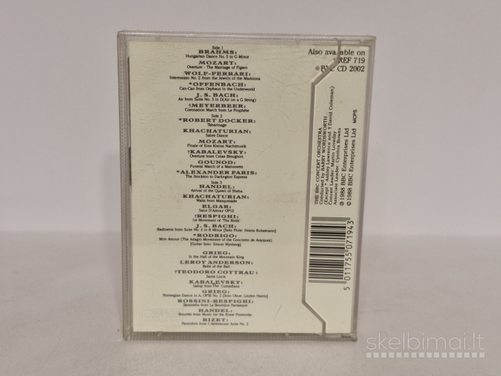 Dviguba audio kasetė Derek Jameson Performed By The BBC Concert Orchestra