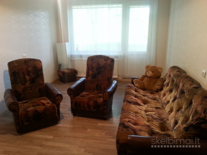 Išnuomojamas tvarkingas ir jaukus 1 kambario butas Šiauliuose