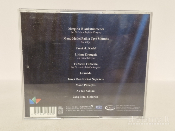 Audio CD Merūnas ‎– Likime Draugais