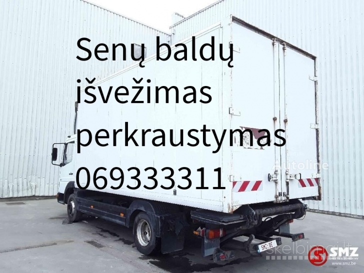 Senų baldų šiukšlių išvežimas perkraustymas