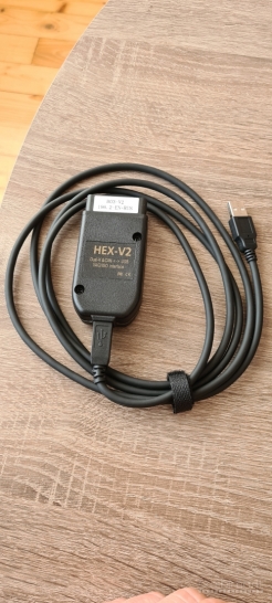 Vag Com 196.2 EN-RUS ir VAG COM 12.12 autodiagnostiniai kabeliai