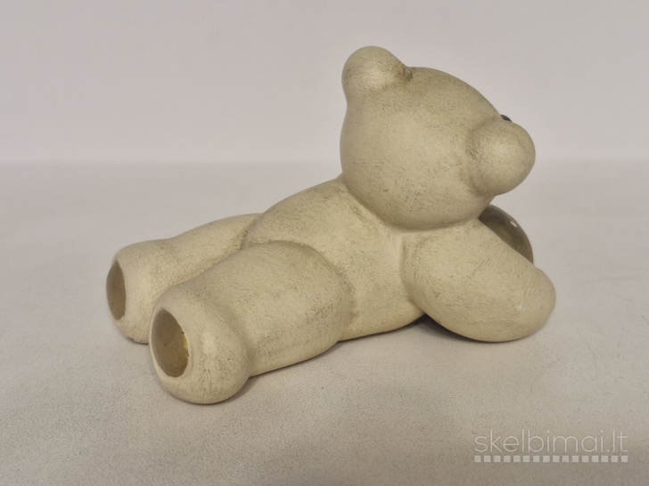 THUN keramikinis meškiukas su auksine širdimi