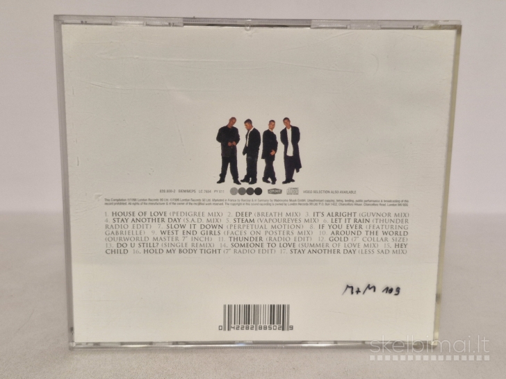 Audio CD East Seventeen – Around The World - Hit Singles - The Journey So Far