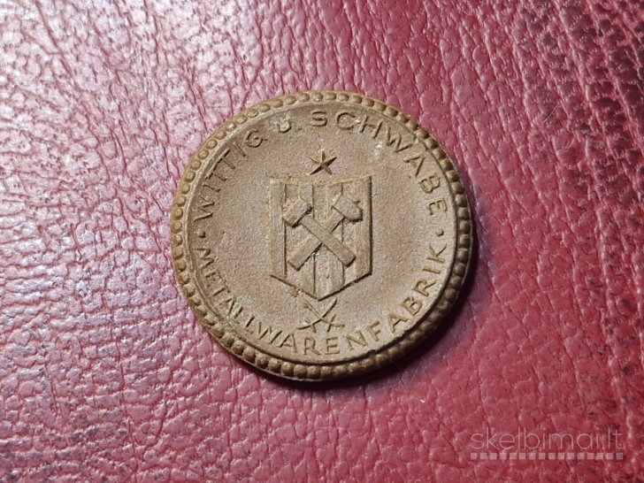 2 Mark 1921 Lengefeld im Erzgebirge Notgeld