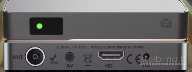 TV skaitmeninis dekoderis UBISHENG DVB-T2 / DVB-C