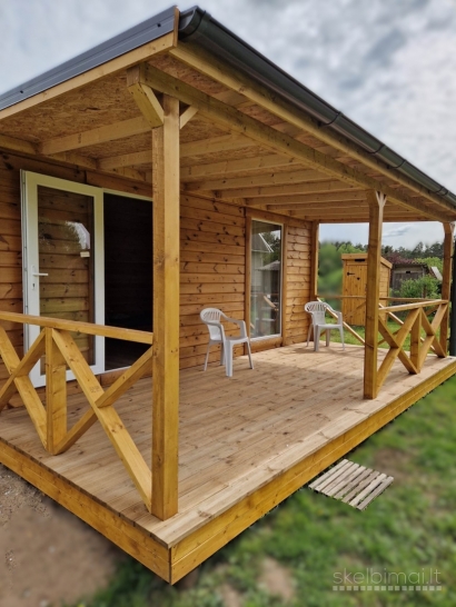 Birštono sav. Nemuno kilpų reg. parkas Nemajūnai Šilėnai naujas sodo namelis