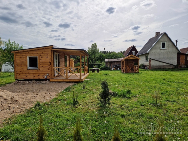 Birštono sav. Nemuno kilpų reg. parkas Nemajūnai Šilėnai naujas sodo namelis