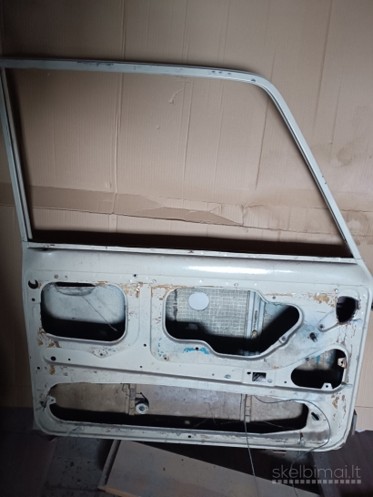 Priekinės vairuotojo durys