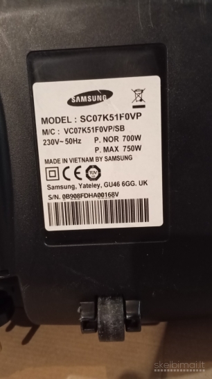 Samsung SC07K51F0VP 750W 