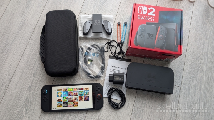Nintendo Switch 2 256gb + 40 žaidimų