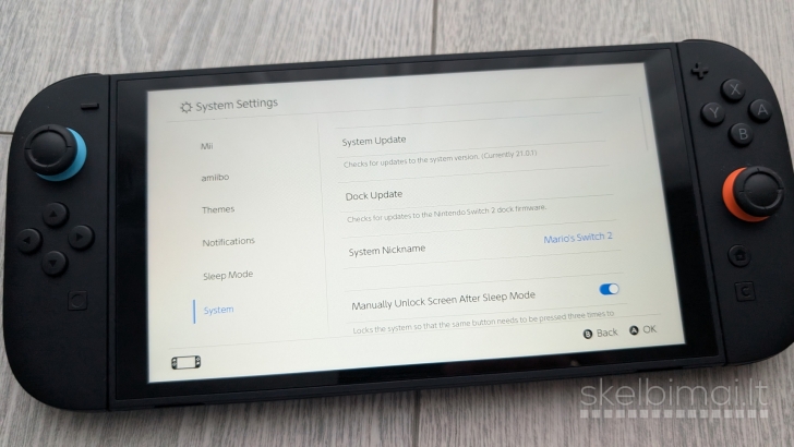Nintendo Switch 2 256gb + 40 žaidimų