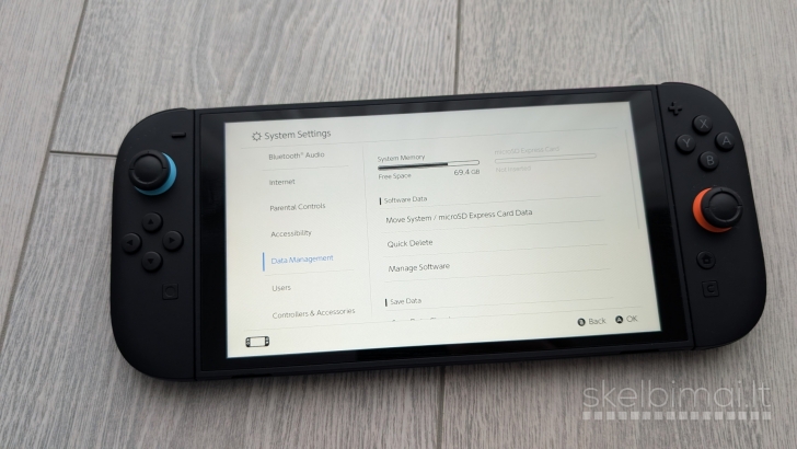 Nintendo Switch 2 256gb + 40 žaidimų