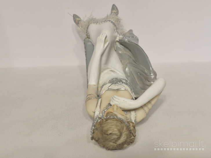 Art Deco stiliaus dekoratyvine dama ~ 25cm.