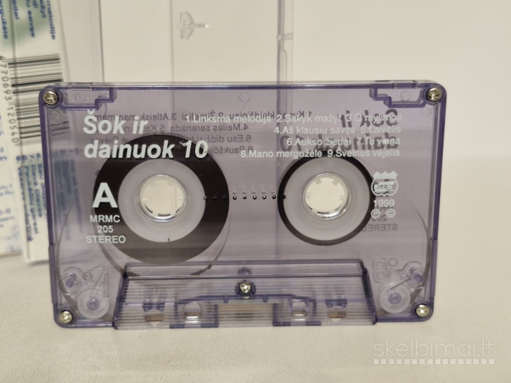 Audio kasetė Dangiras Grigalevičius ‎– Šok Ir Dainuok 10
