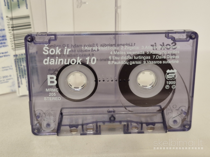 Audio kasetė Dangiras Grigalevičius ‎– Šok Ir Dainuok 10