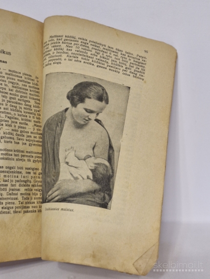 Tarpukario knyga "Ką valgome" be viršelio