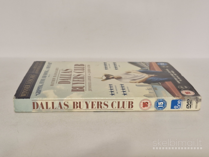 DVD filmas Dallas Buyers Club vaid. Matthew McConaughey