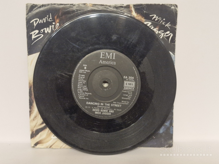 LP plokštelė David Bowie And Mick Jagger – Dancing In The Street
