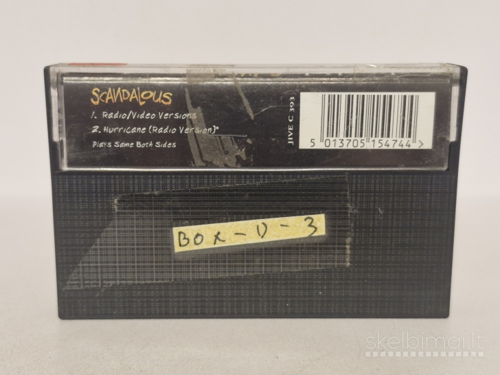 Audio kasetė The Click – Scandalous