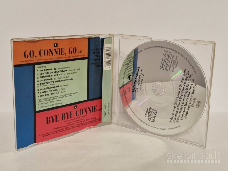 Audio CD Connie Francis – Go, Connie, Go