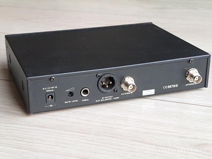 LD Systems WS100-R belaidžio mikrofono imtuvas (UHF, True Diversity)