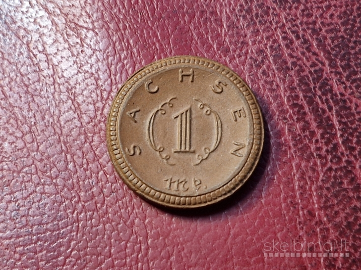 1 Mark 1921 Sachsen Notgeld Vokietija Porcelianas