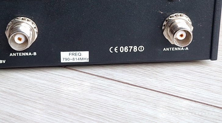 LD Systems WS100-R belaidžio mikrofono imtuvas (UHF, True Diversity)