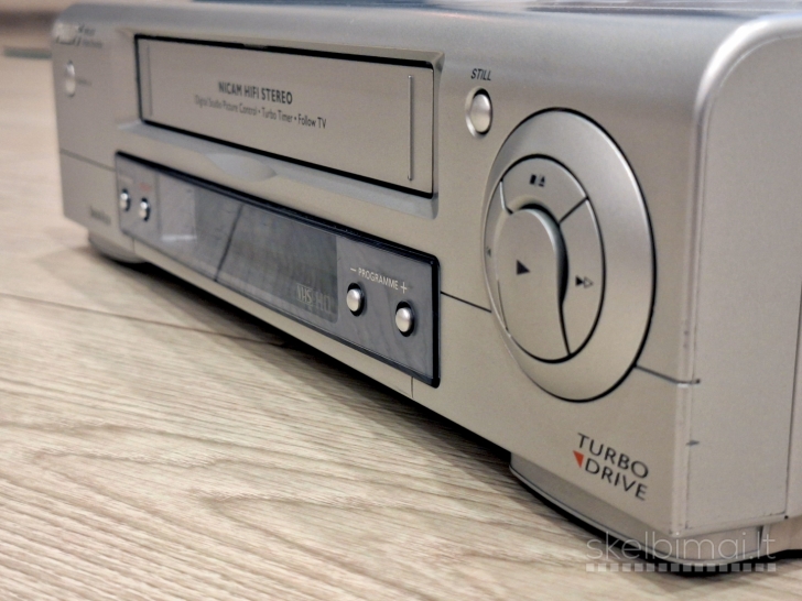 Philips VR630 vaizdo HiFi grotuvas (VHS)