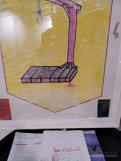 Parodos atidarymo darbas